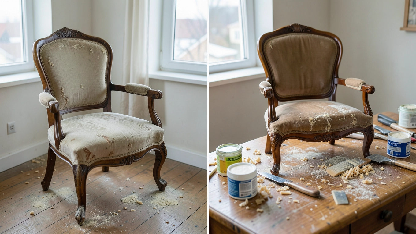 Renowacja mebli Gdynia cennik