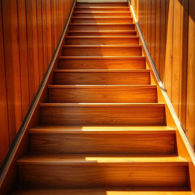 jak odnowić stare drewniane schody