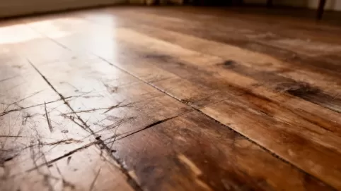 jak odnowić stare panele podłogowe